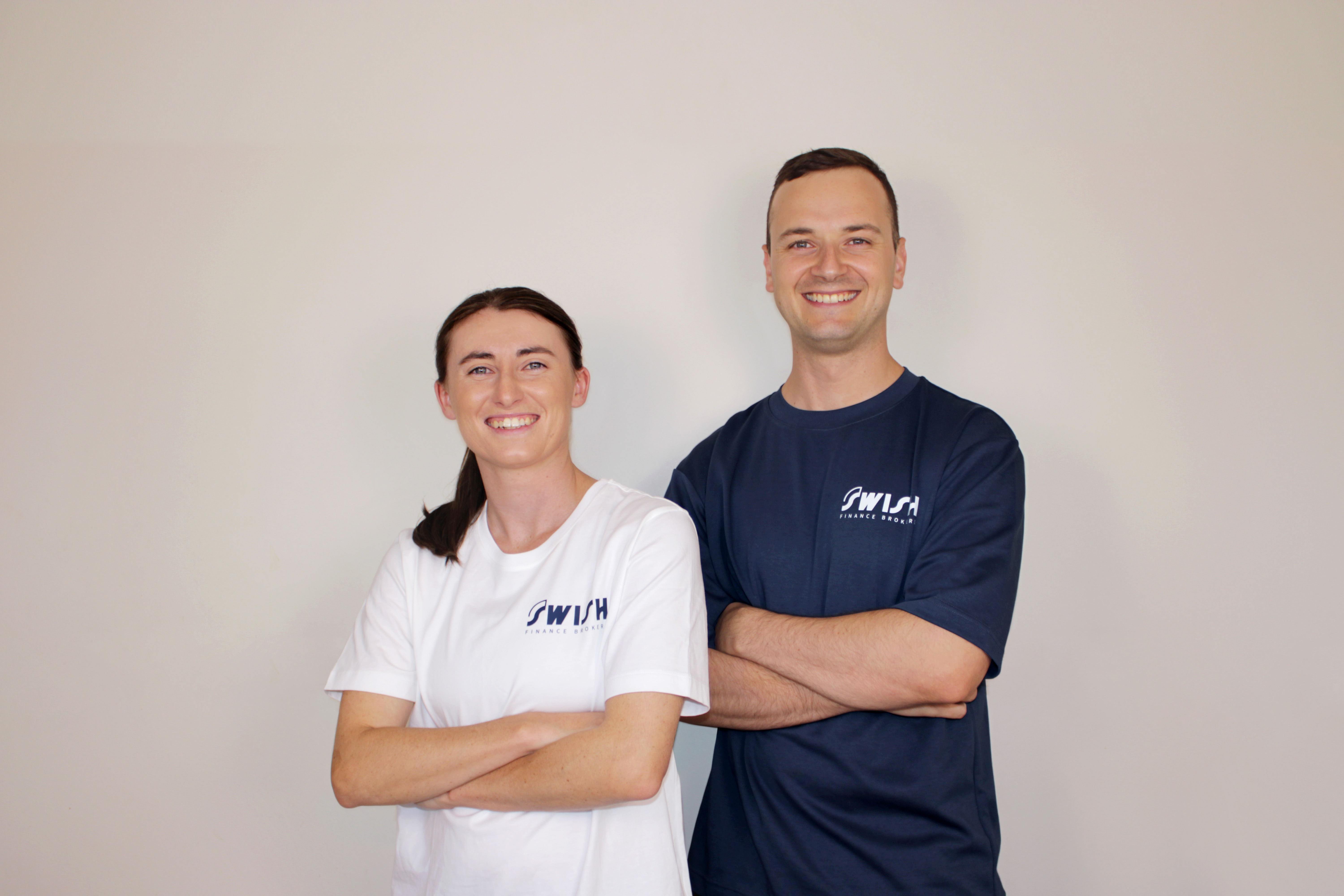 Jess Ellis and Matt Brogan, Swish Finance Brokers